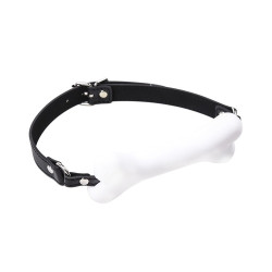 Kinky Puppy Baillon SM Os Blanc